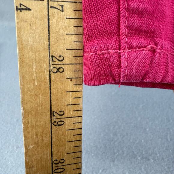Judy Blue Jeans Women 18W Bright Pink Skinny Fit Summer Preppy Normcore - Picture 14 of 15